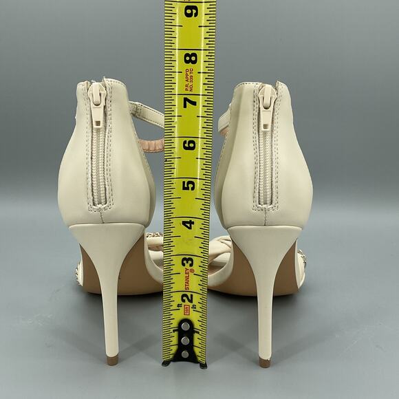 NEW BCBGeneration Women’s Isabel Braided Sandals White Size 7M - Picture 4 of 10